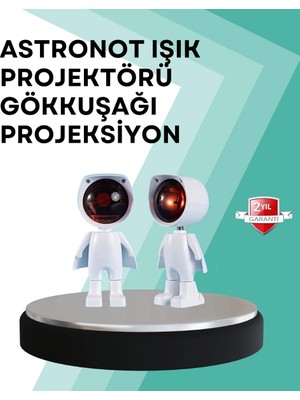 Herşey Trend 360° Ayarlanabilir Başlıklı Astronot Gece Lambası