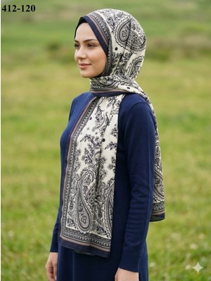 Soft İpek Soft Ipek Etnik Desen Soft Şal 412-120