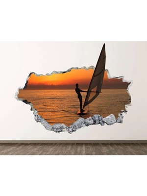 Kanvassepetinet Full Hd Baskı 3D Modern Duvar Sticker