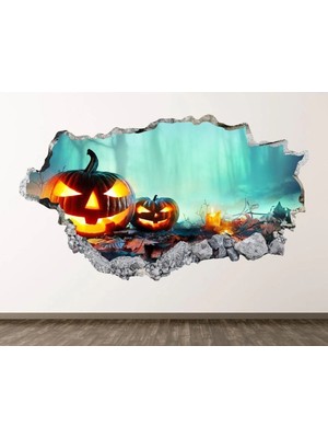 Kanvassepetinet Full Hd Baskı 3D Modern Duvar Sticker