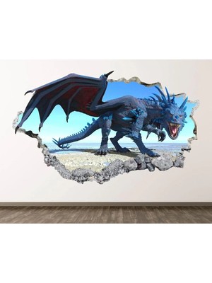 Kanvassepetinet Full Hd Baskı 3D Modern Duvar Sticker