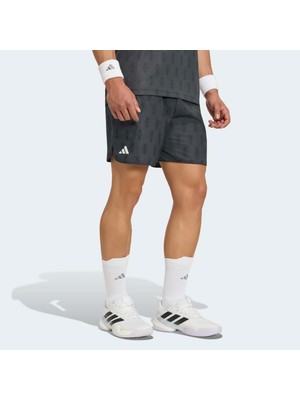 Adidas Club Tennis Climacool Graphic Erkek Siyah Şort (KS8270)