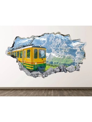 Kanvassepetinet Full Hd Baskı 3D Modern Duvar Sticker