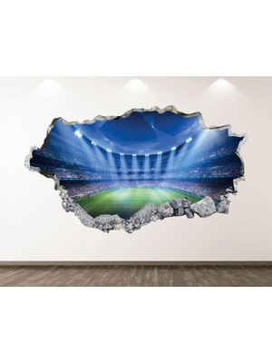 Kanvassepetinet Full Hd Baskı 3D Modern Duvar Sticker