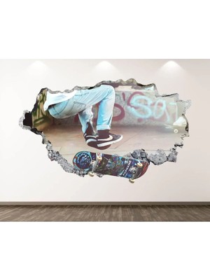 Kanvassepetinet Full Hd Baskı 3D Modern Duvar Sticker