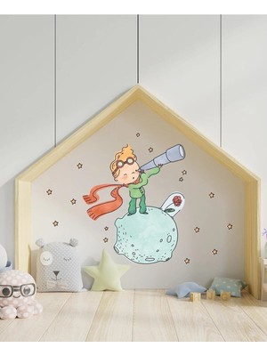 Kanvassepetinet Küçük Prens Yeni Duvar Sticker Seti