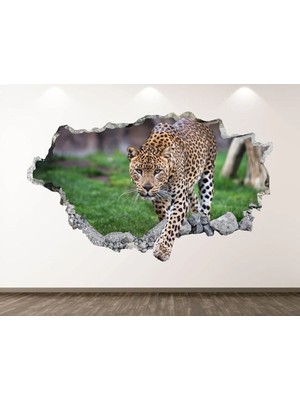Kanvassepetinet Vahşi Yaşam Muhteşem Hayvanlar Full Hd Baskı 3D Modern Duvar Sticker
