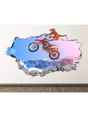 Kanvassepetinet Full Hd Baskı 3D Modern Duvar Sticker