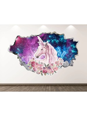 Kanvassepetinet Sevimli Full Hd Baskı Çocuk Odası 3D Sticker Kaplama