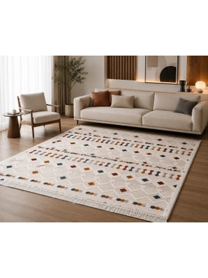 Prestij Home  Sisal Iskandinav Pamuk Taban Özel Kesim Kaymaz Salon Mutfak Oturma Odası Yolluk Dokuma Makine Halısı