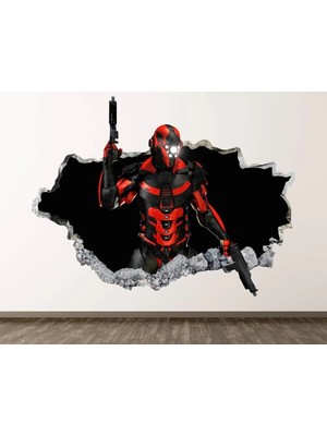 Kanvassepetinet Full Hd Baskı 3D Modern Duvar Sticker