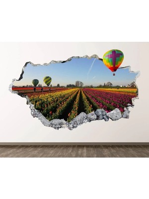 Kanvassepetinet Full Hd Baskı 3D Modern Duvar Sticker