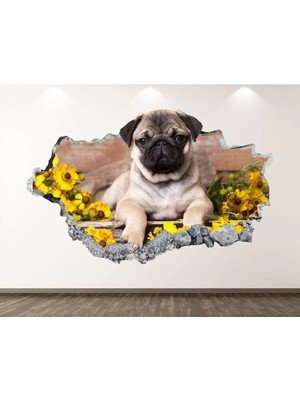 Kanvassepetinet Full Hd Baskı 3D Modern Duvar Sticker