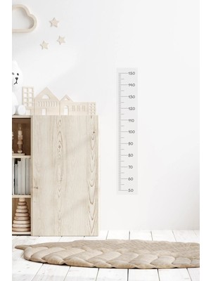 Kanvassepetinet Sım0 00 cm Şeffaf Boy Ölçer Çubuğu Sticker