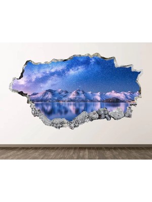 Kanvassepetinet Full Hd Baskı 3D Modern Duvar Sticker