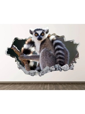 Kanvassepetinet Vahşi Doğa Muhteşem Hayvanlar Full Hd Baskı 3D Modern Duvar Sticker