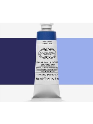 Lefranc&Bourgeois : Charbonnel : Renkli Gravür Mürekkebi : 60 ml : Orient Blue