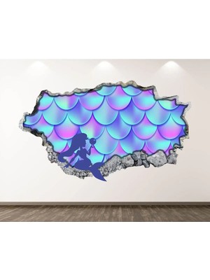 Kanvassepetinet Full Hd Baskı 3D Modern Duvar Sticker