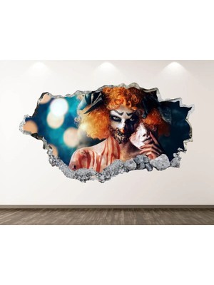 Kanvassepetinet Full Hd Baskı 3D Modern Duvar Sticker