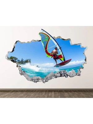 Kanvassepetinet Full Hd Baskı 3D Modern Duvar Sticker