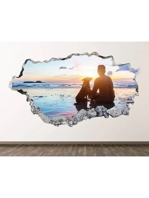 Kanvassepetinet Full Hd Baskı 3D Modern Duvar Sticker