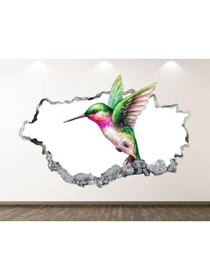Kanvassepetinet Full Hd Baskı 3D Modern Duvar Sticker