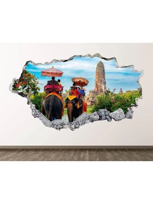 Kanvassepetinet Full Hd Baskı 3D Modern Duvar Sticker