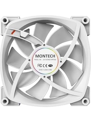 Ax 120 Argb Fan – 1600PWM, High-End Durability, Silent Performance, And Stunning Argb Design (120MM, White)