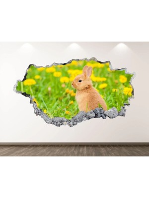 Kanvassepetinet Full Hd Baskı 3D Modern Duvar Sticker