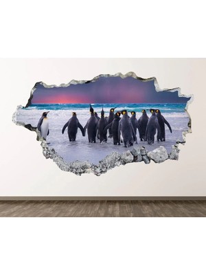 Kanvassepetinet Full Hd Baskı 3D Modern Duvar Sticker