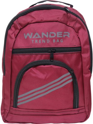 Bag Trend BT Unisex Çok Bölmeli Sırt Çantası 4 Gözlü Içi Astarlı Okul Spor Günlük Kullanım