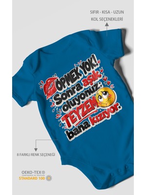 Morivo Kids Teyzeye Özel Kısa Kollu Bebek Body %100 Pamuk