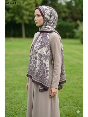 Soft İpek Soft Ipek Etnik Desen Soft Şal 412-111