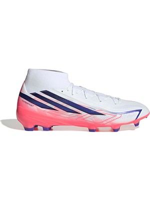 Adidas F50 Hyperfast League Mıd Fg Erkek Çim Zemin Kramponu IH7090 Beyaz