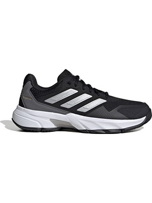Adidas Courtjam Control 3 W Unisex Tenis Ayakkabısı ID2458 Siyah