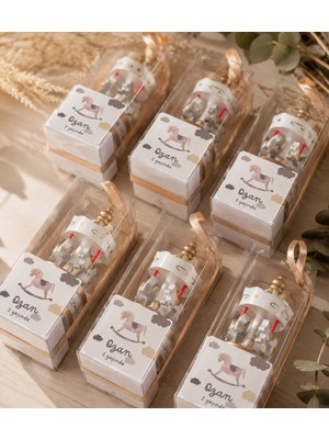 Grand Concept Store Atlı Karınca Hediyelik | Kişiye Özel Isim Baskılı | Doğum Günü, Baby Shower, Diş Buğdayı, Mevlüt ve Özel Gün Hatıralığı