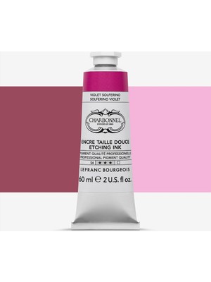 Lefranc&Bourgeois : Charbonnel : Baskı & Gravür Mürekkebi : 60 ml : Solferino Violet