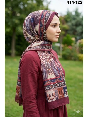 Eylül İpek Eylül Ipek Etnik Desen Soft Şal 414-122