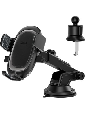 Ultracontrol Pro Serisi Clamp-Type Araç Içi Telefon Tutucu Set Cluster, Siyah
