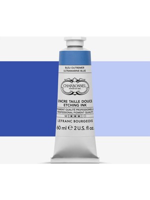 Lefranc&Bourgeois : Charbonnel : Renkli Gravür Mürekkebi : 60 ml : Ultramarine