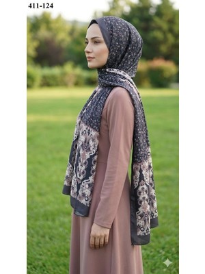 Soft İpek Soft Ipek Etnik Desen Soft Şal 411-124