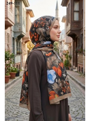 Sharell Fransız Ipeği Şal (Asker Yeşili) 249-111