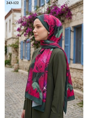 Sharell Soft Pamuk Şal (Zümrüt) 243-122