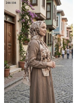 Sharell Soft Pamuk Şal (Bej Serisi) 244-116