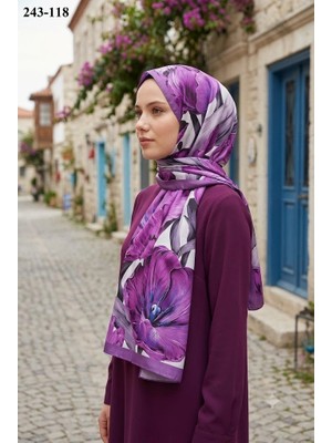Sharell Soft Pamuk Şal (Leylak) 243-118