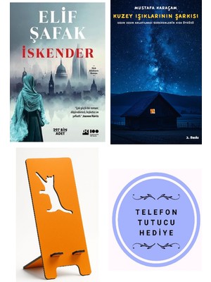 Doğan Kitap Iskender - Elif Şafak + Kuzey Işıklarının Şarkısı + Telefon Tutucu