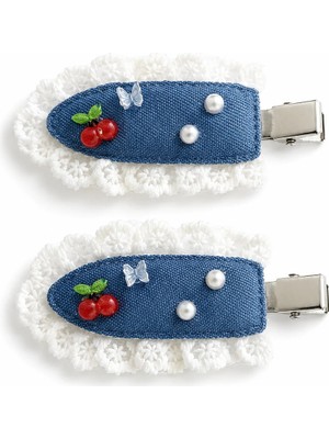 Venüs Design 2li Kiraz Iz Yapmayan Toka