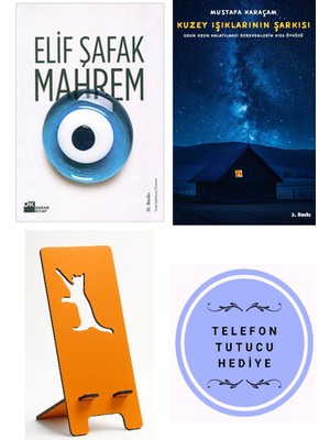 Doğan Kitap Mahrem - Elif Şafak + Kuzey Işıklarının Şarkısı + Telefon Tutucu