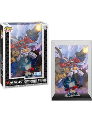 Funko Pop! Comic Cover: Transformers x Magic The Gathering - Optimus Prime - Exclusive Figür Limited Edition Nadir Koleksiyonluk Figür
