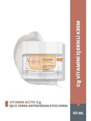 Avene Vitamin Activ Cg C Vitamini ve Niasinamid Krem Işıltı Veren Antioksidan Etkili Yüz Bakımı 50 ml
